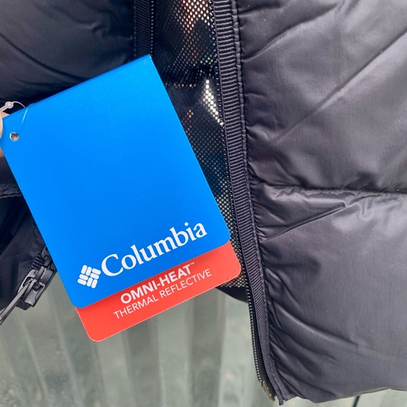 NWT Columbia Women’s Autumn Park Down Mid Jacket w Hood Black Sz 2X Omni-Heat - Picture 15 of 16